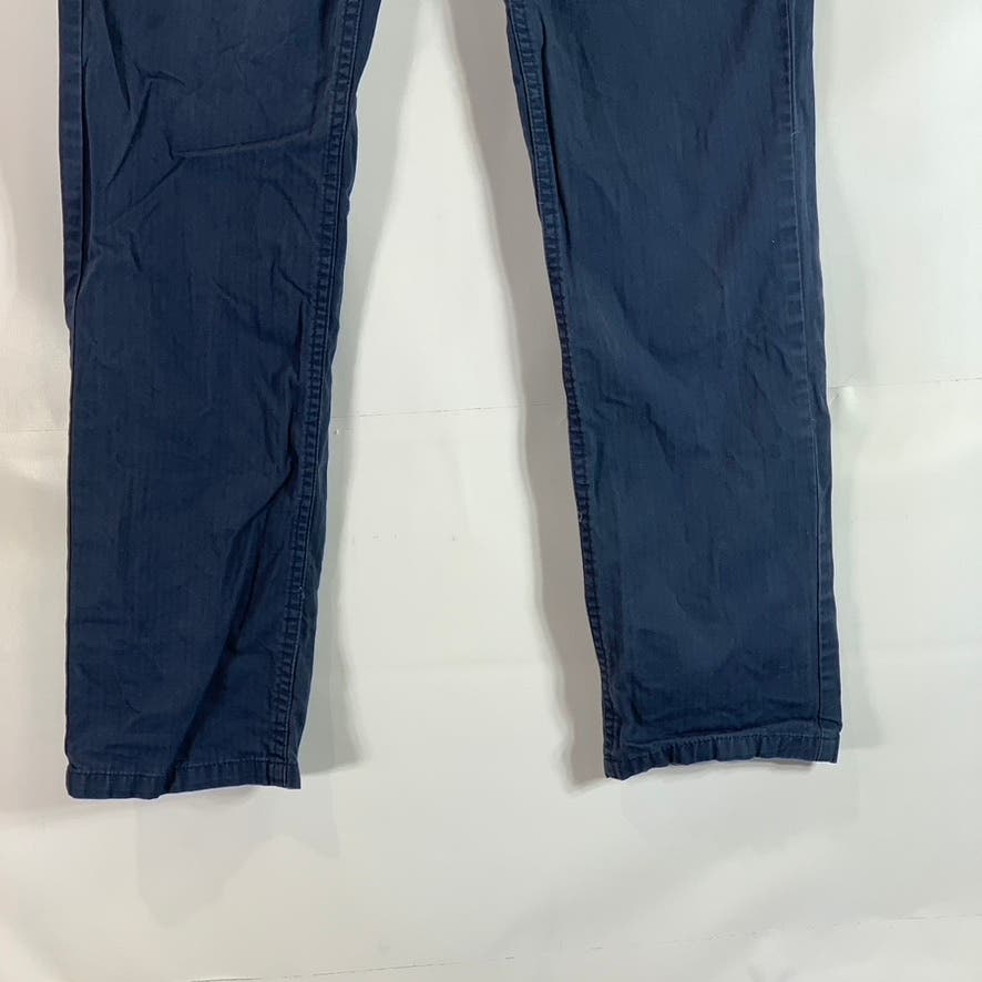 LEVI'S Men's Dark Blue Striped 511 Slim-Fit Five-Pocket Jean SZ 32X32