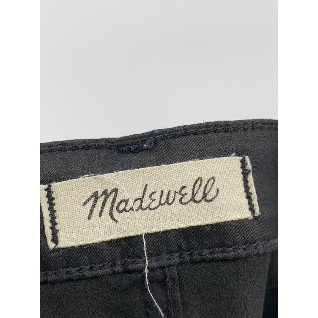MADEWELL Women's Black Petite 10" High-Rise Skinny Jeans SZ 26P
