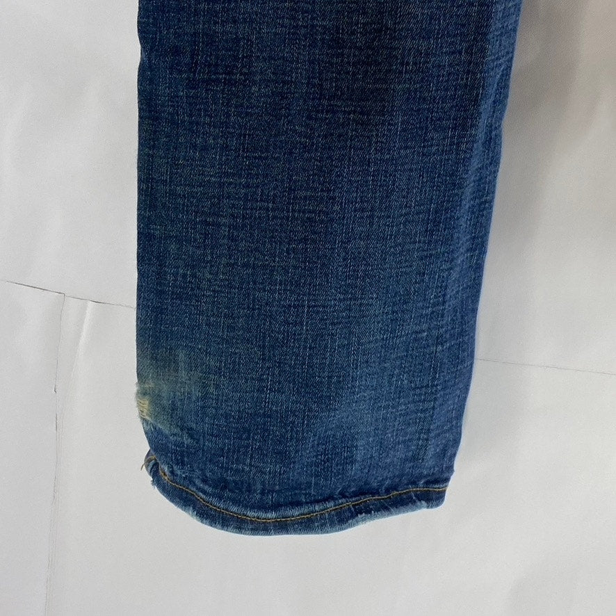 AMERICAN EAGLE Men's Dark Blue Ne(x)t Level Flex Slim Straight Jean SZ 30X34