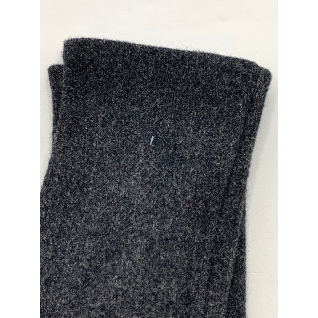 LOOK Women's Charcoal Cotton-Blend Gloves SZ OS