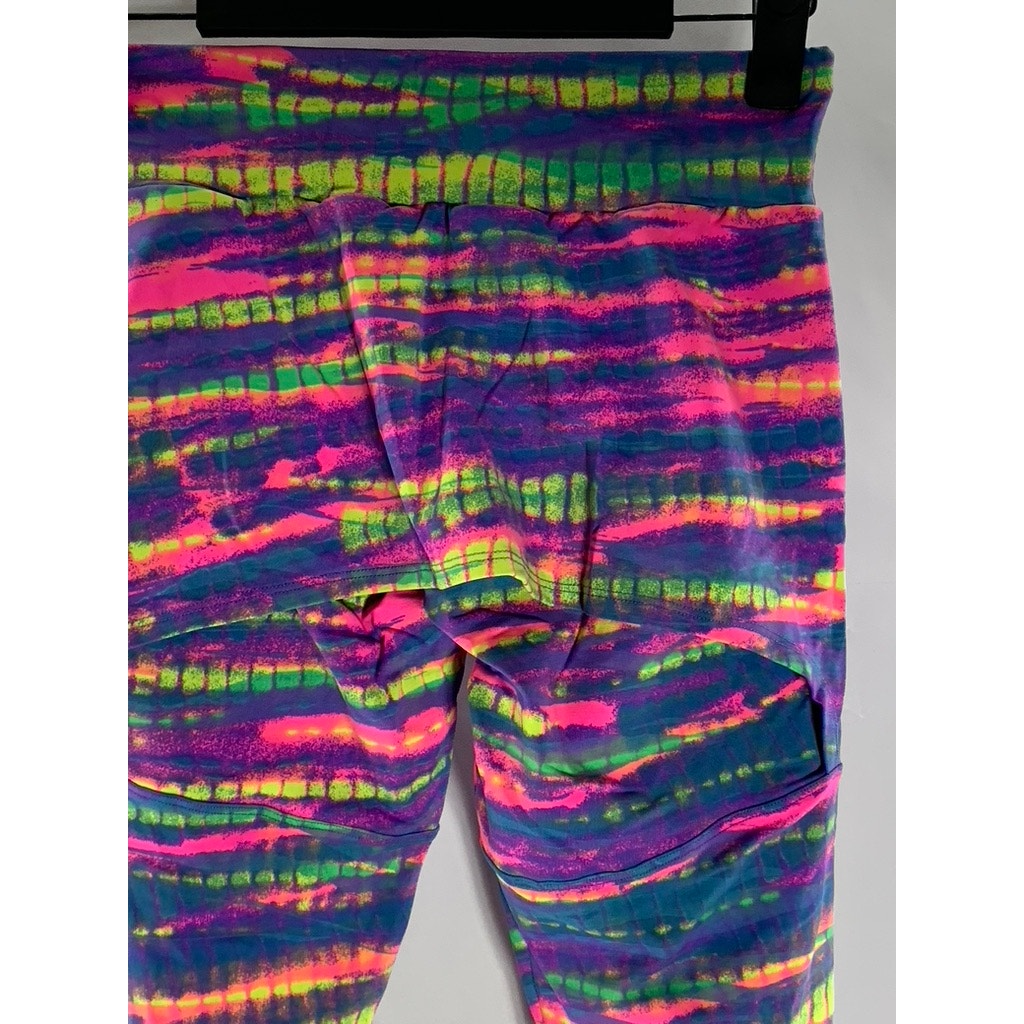 UNBRANDED Women's Multicolor Printed Pull-On Leggings SZ S