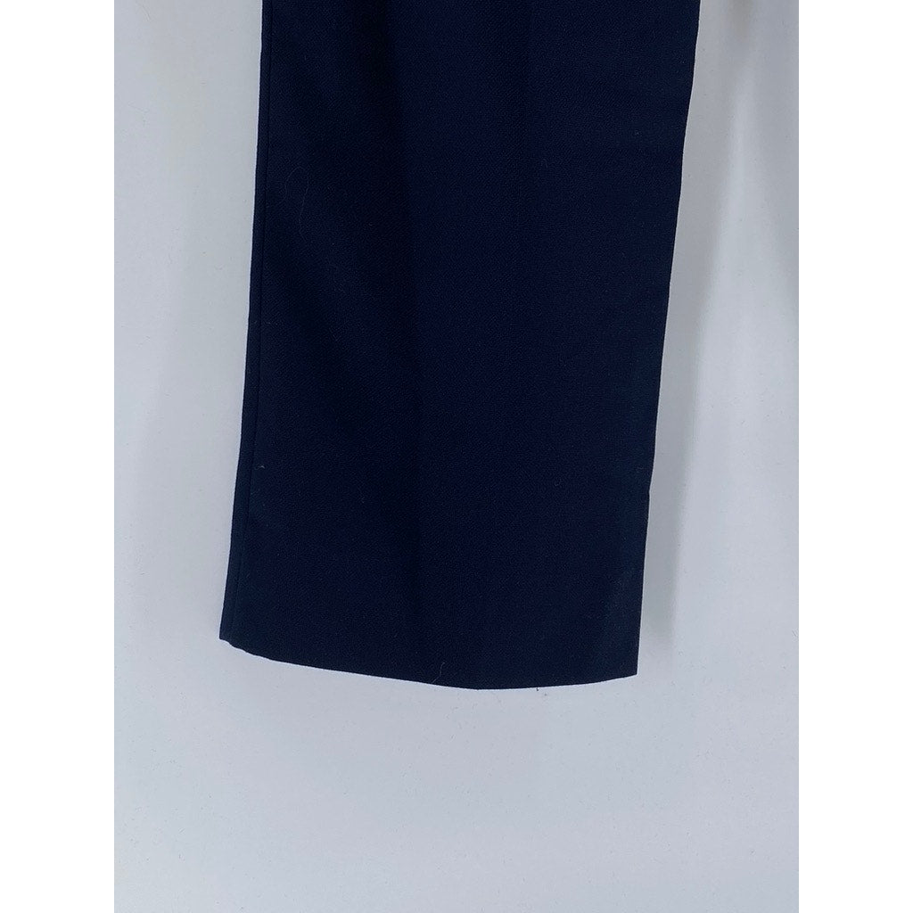 PARK AVENUE Women's Blue Straight-Leg Regular-Fit Pant SZ 36