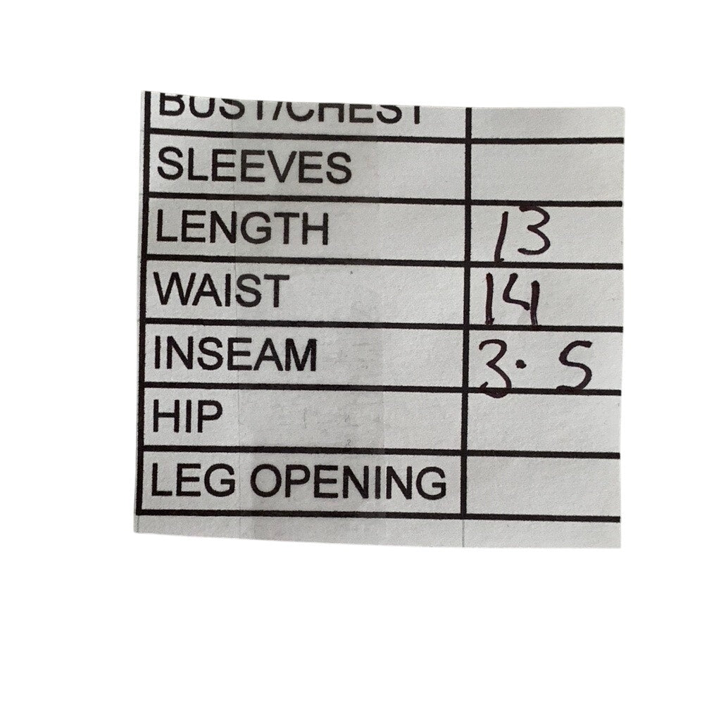 OLD NAVY Women's Washed Black Distressed High-Rise Brenda Denim Shorts SZ 2