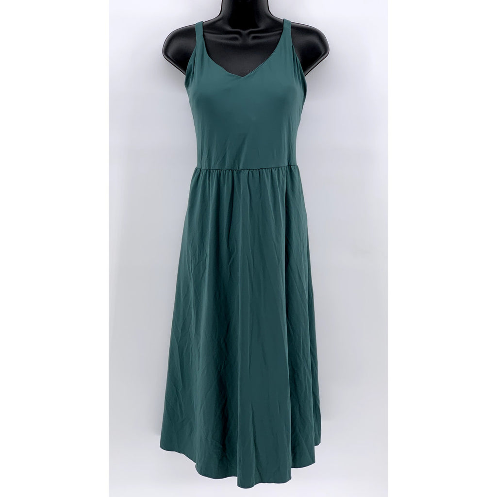 UNBRANDED Women's Plus Green Racerback Maxi Dress SZ 1X