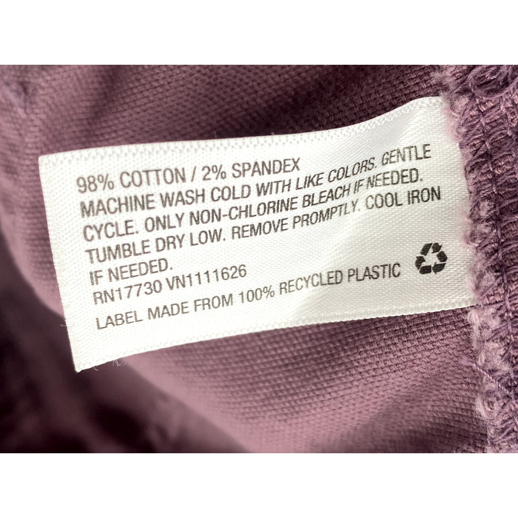 A NEW DAY Women's Mauve Stretch High-Rise Casual Shorts SZ 2