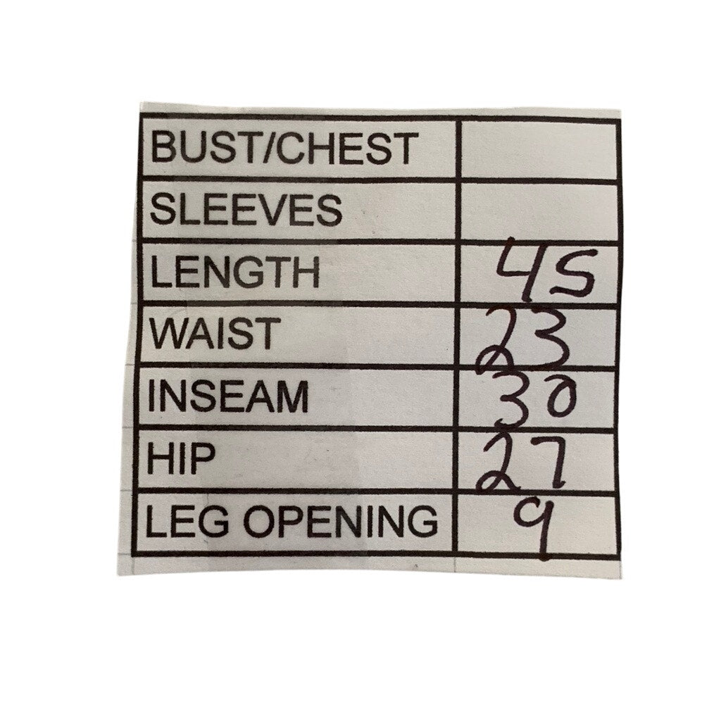 UNBRANDED Men's Black Solid Flat Front Straight-Leg Regular Fit Pants SZ 46