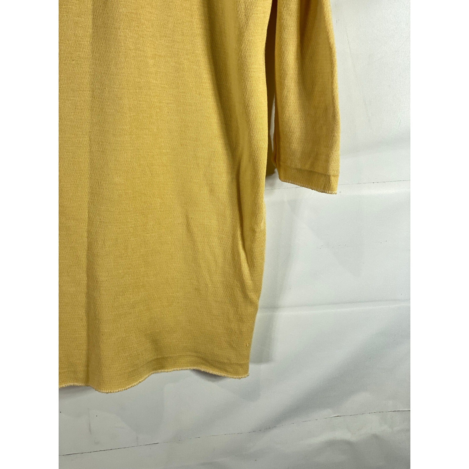 BALLOON PARIS VINTAGE Women's Mustard Collared Long Sleeve Dress SZ 1