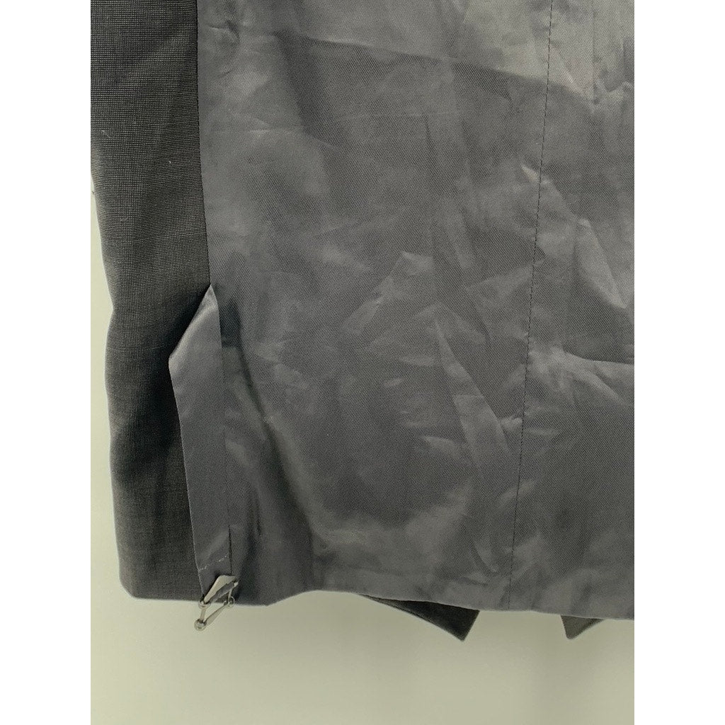 EXPRESS Men's Black 5-Button Adjustable Back V-Neck Suit Vest SZ XS