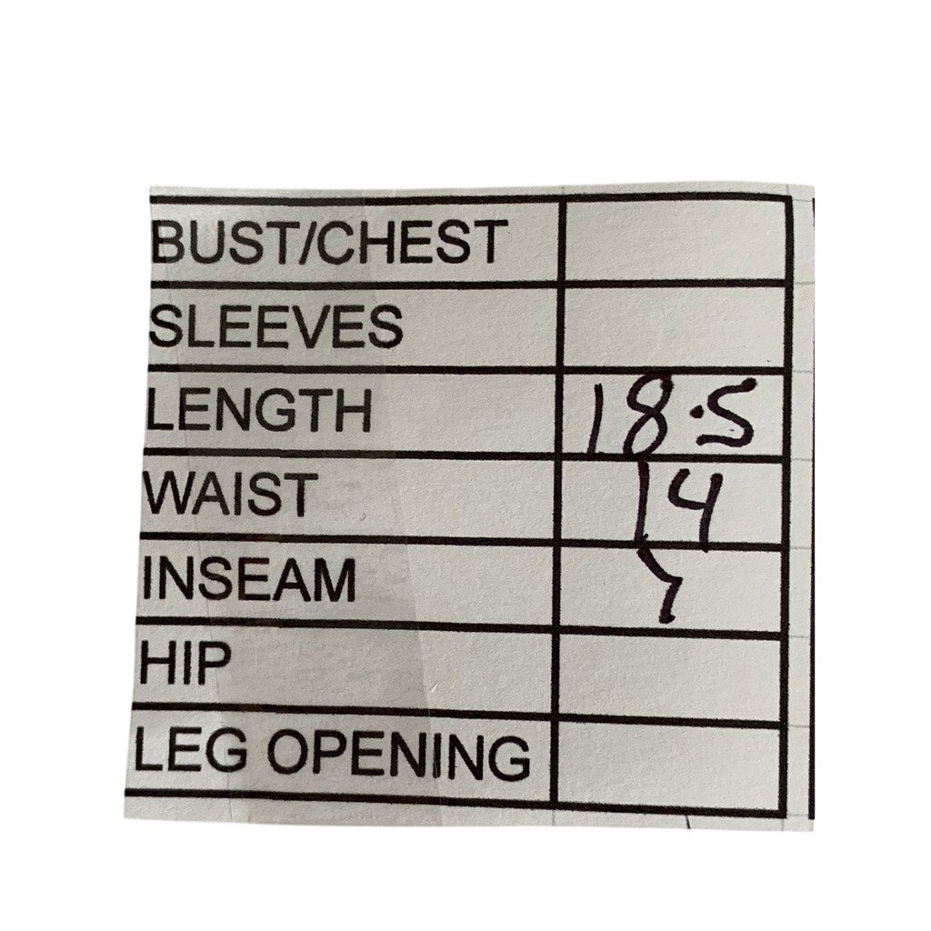 MADEWELL Women's Blue Denim Frayed Baggy Bermuda Shorts SZ 23