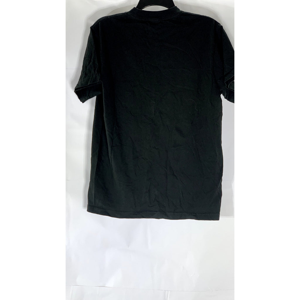 KATSU X STAR Men's Black Crewneck Short Sleeve Graffiti Graphic T-Shirt SZ M