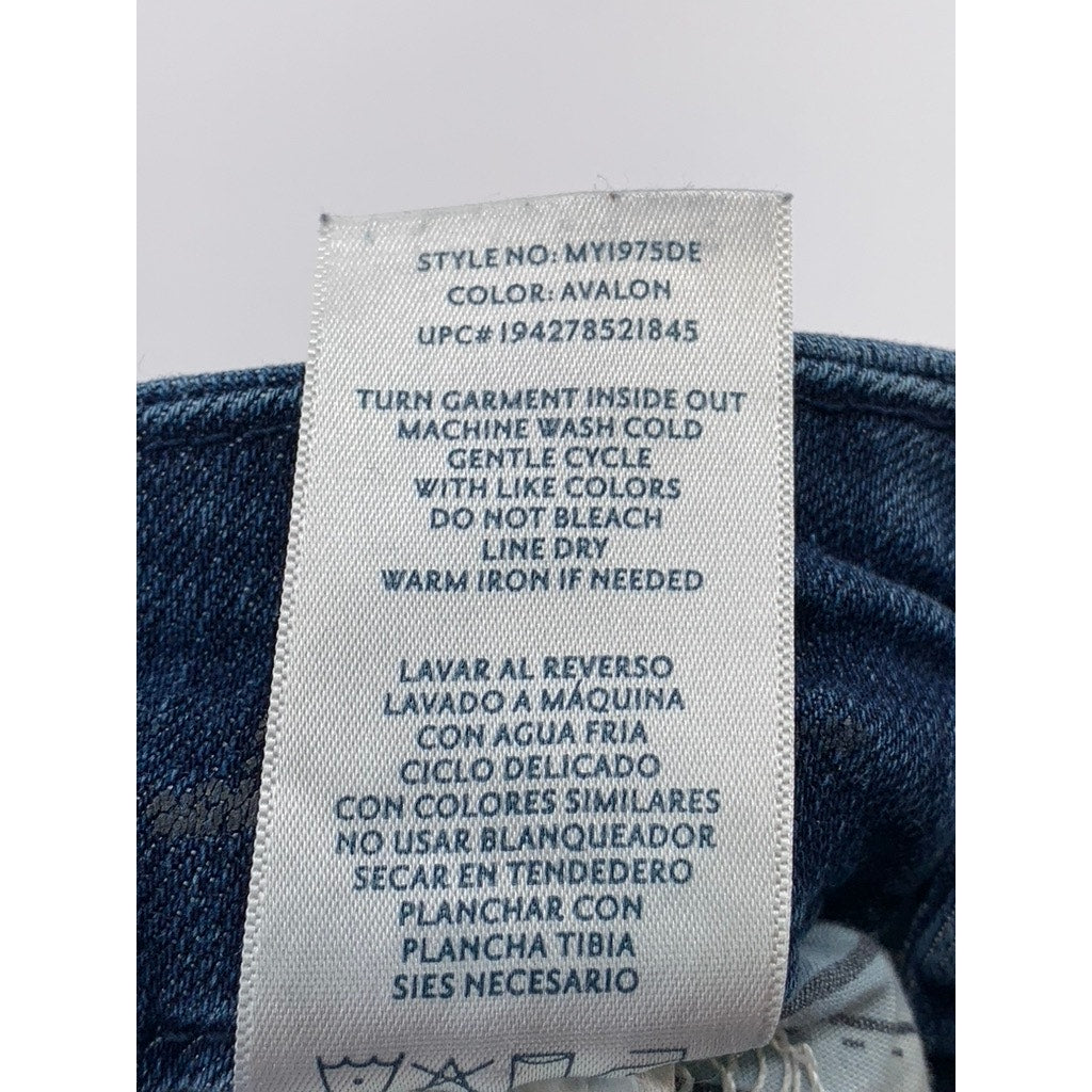 SEVEN7 Women's Avalon Blue Denim Super Skinny Jeans SZ 4