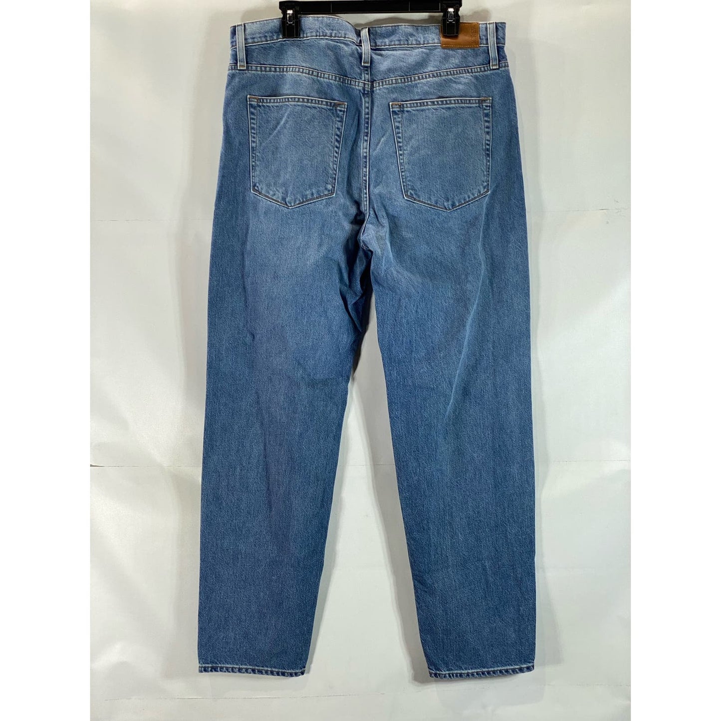 J.CREW Women's Blue Reef Wash Slouchy-Straight Mid Rise Denim Jean SZ 31