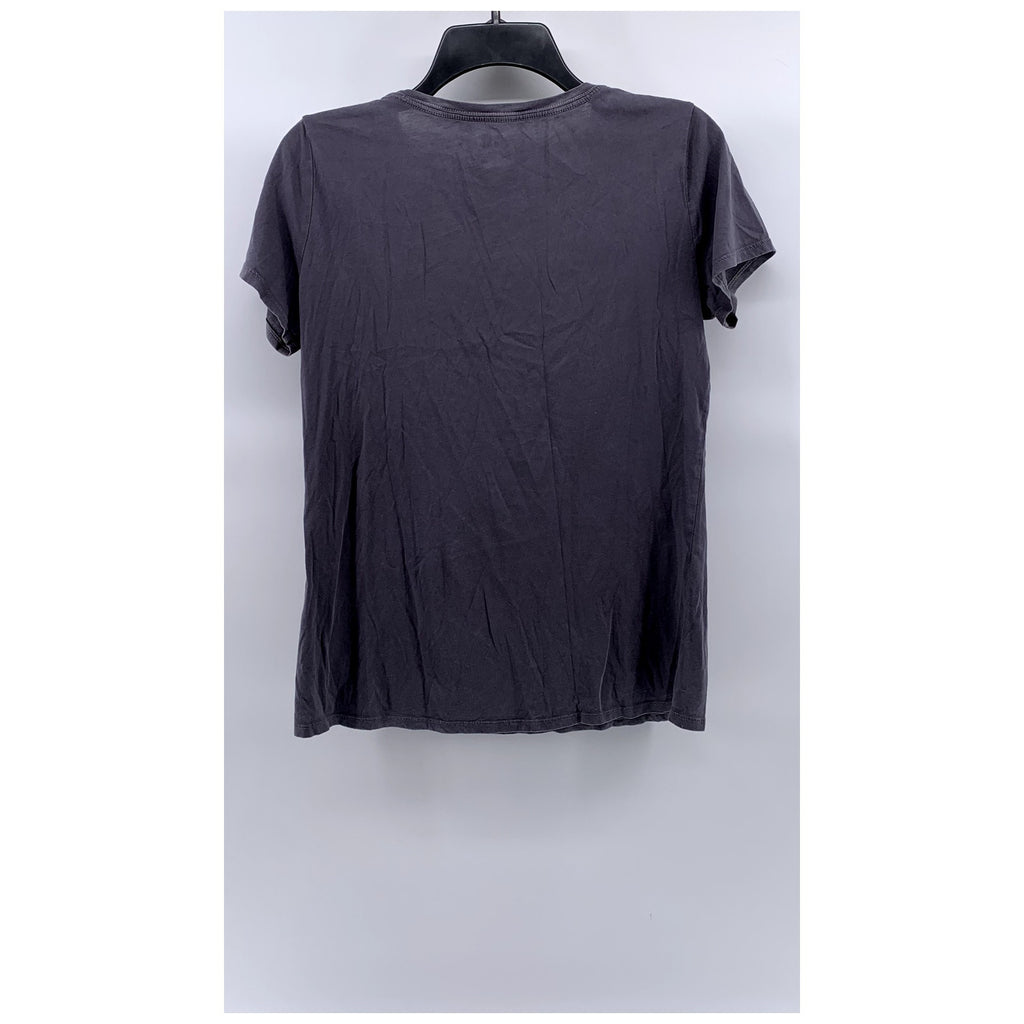 GAP Women's Navy Vintage Wash Crewneck Short Sleeve Casual Top SZ XS
