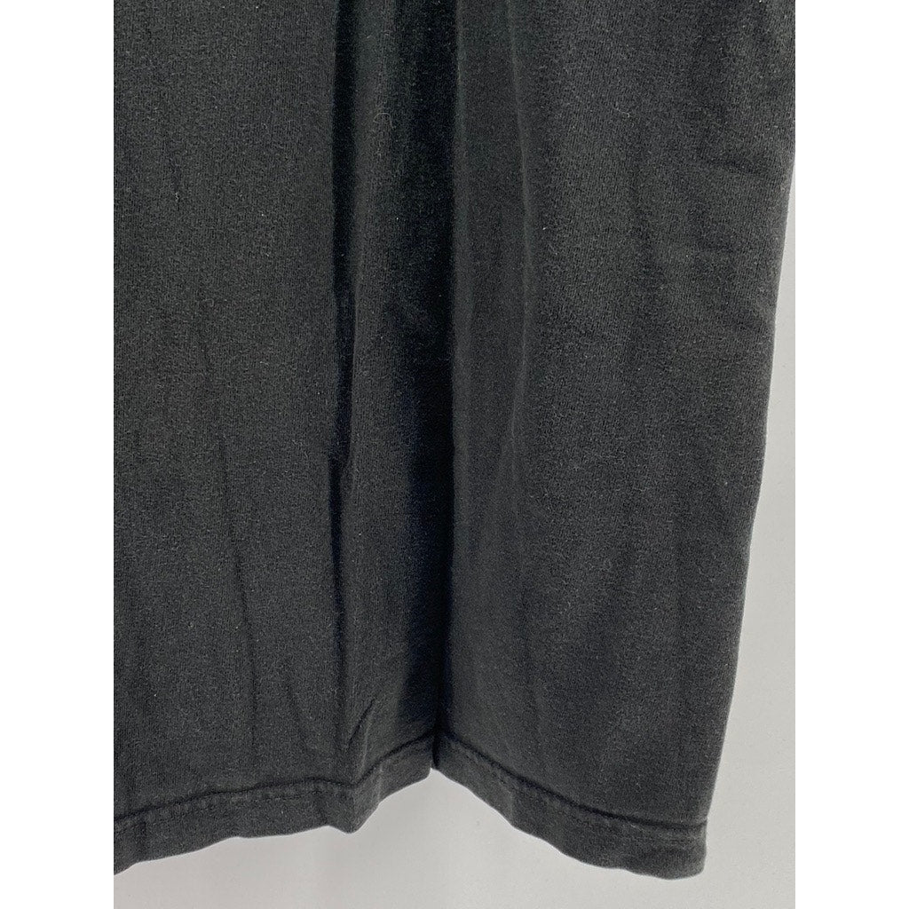 FANATICS Men's Black New York Yankees Logo Crewneck Short Sleeve T-Shirt SZ XL