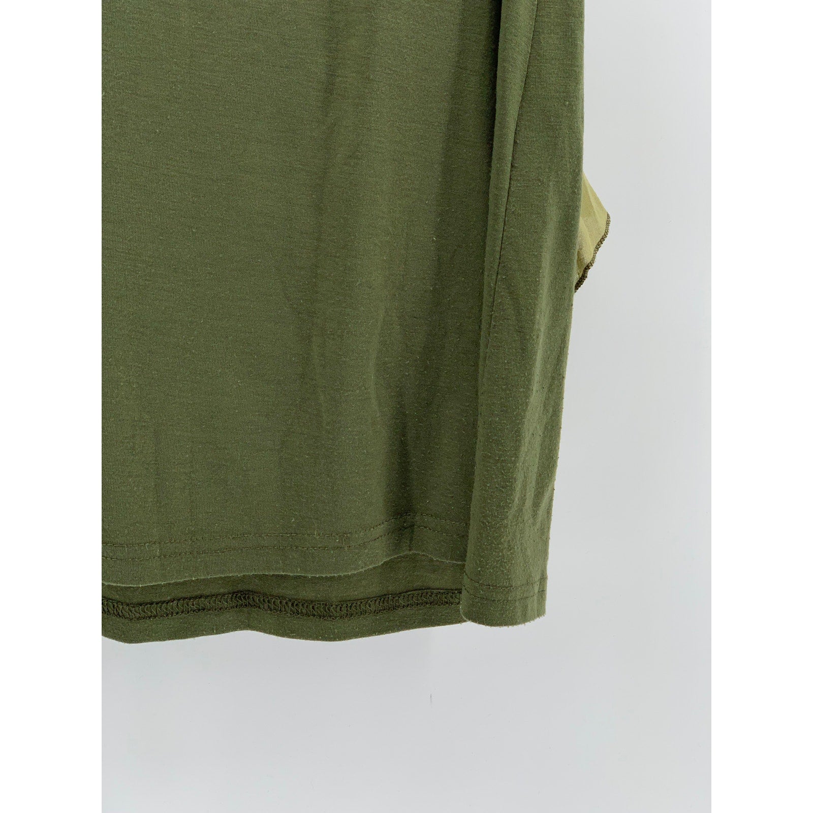 M+P+E Women's Green Scoop-Neck Ball Detail Ruffle Tank Top SZ M