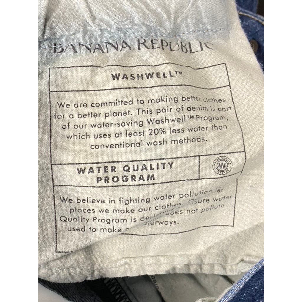 BANANA REPUBLIC Men's Medium Wash Straight-Leg Denim Jeans SZ 32X34