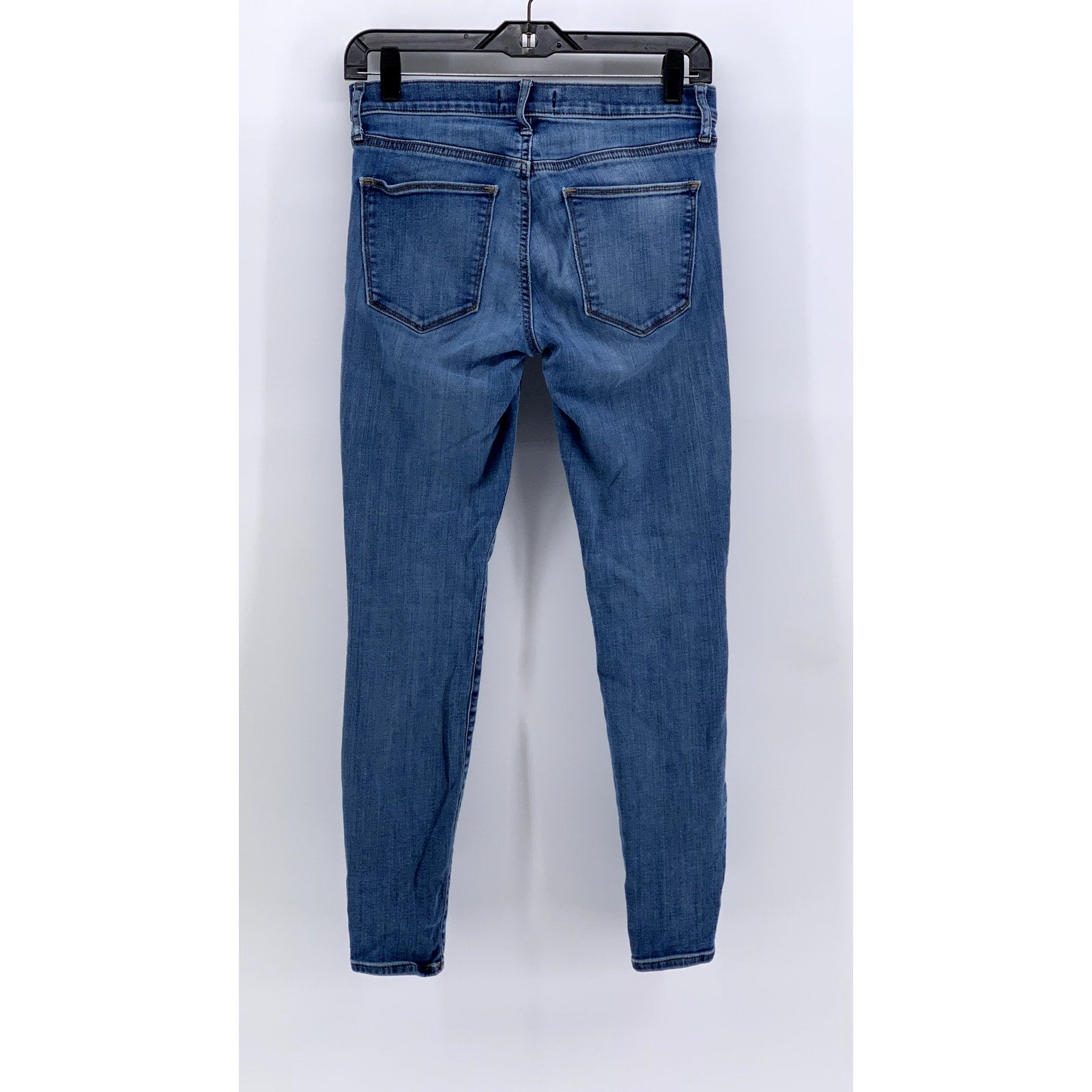 GAP Women's Short Medium Indigo Stretch True Skinny Jeans SZ 27