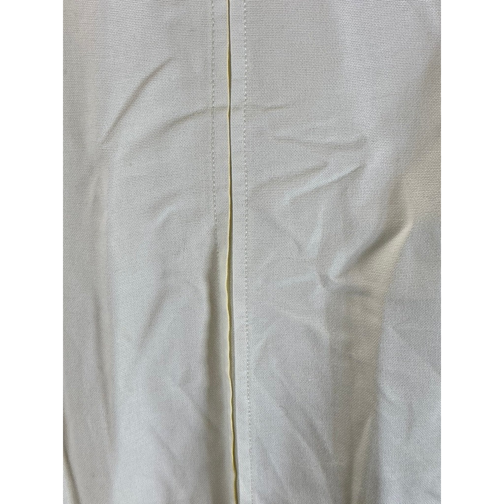 RAG & BONE Men's Yellow Solid Fit-2 Button-Up Long Sleeve Shirt SZ XL