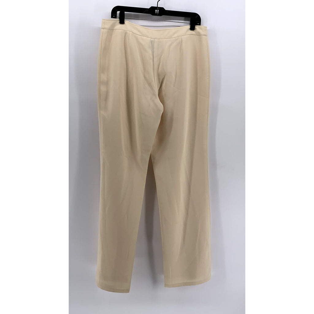 INC INTERNATIONAL CONCEPTS Women's Beige Button-Front Pants SZ 12