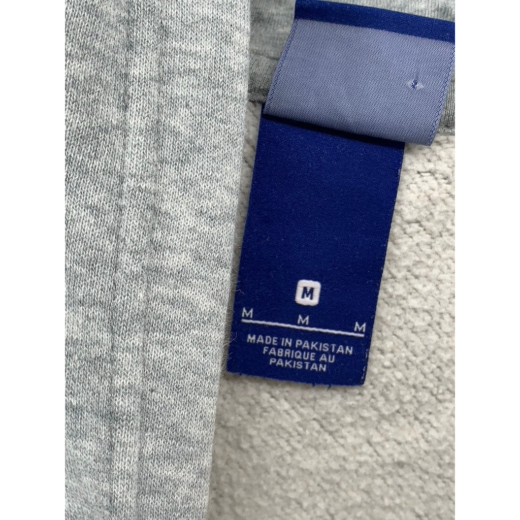 NIKE Men's Vintage Light Gray Active Swoosh Logo Pullover Hoodie SZ M