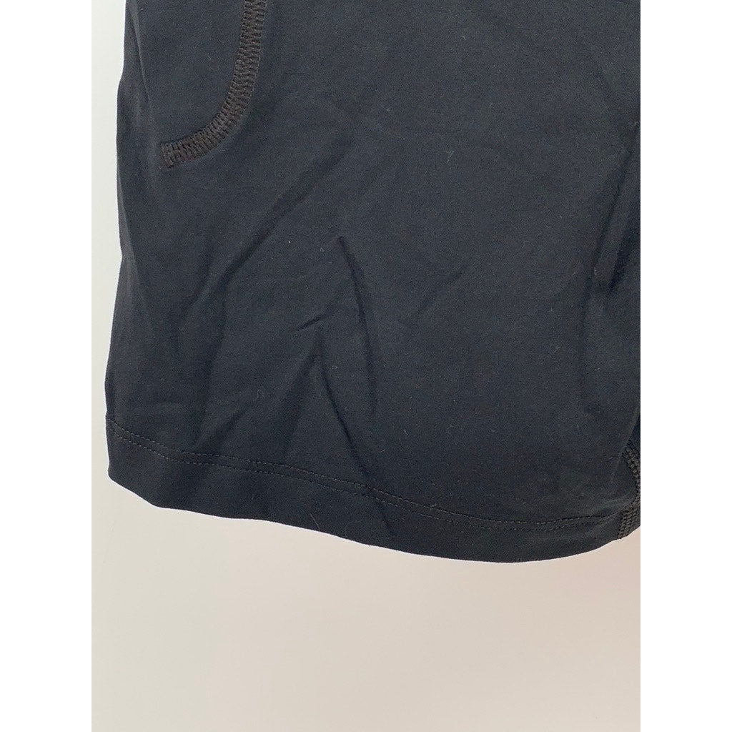 UNDER ARMOUR Women's Black High-Rise Bike Shorts SZ S