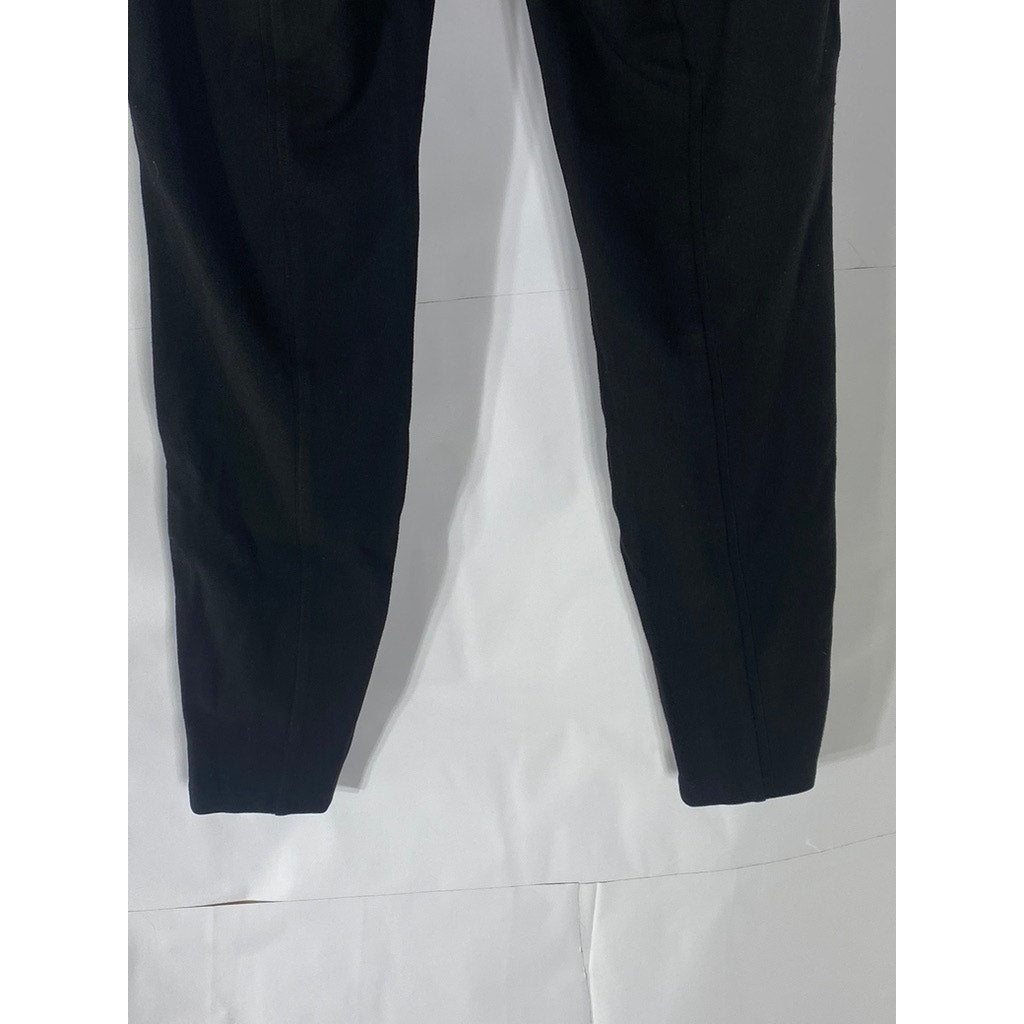 WHITE HOUSE BLACK MARKET Women's Black-White Striped The Skinny Pant SZ 8