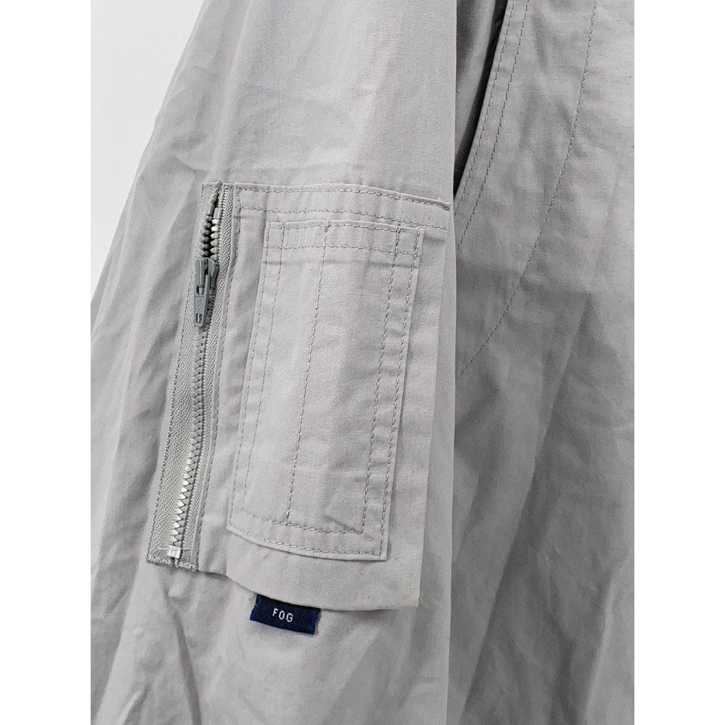 FOG By LONDON FOG Men's Vintage Stand Collar Zip-Up Winter Jacket SZ L