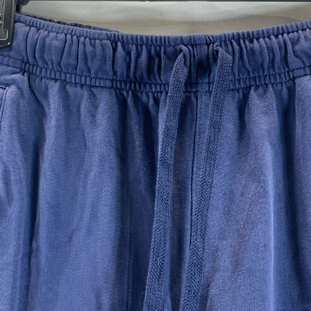 NIKE Men's Navy Drawstring Club Knit Pull-On Shorts SZ S