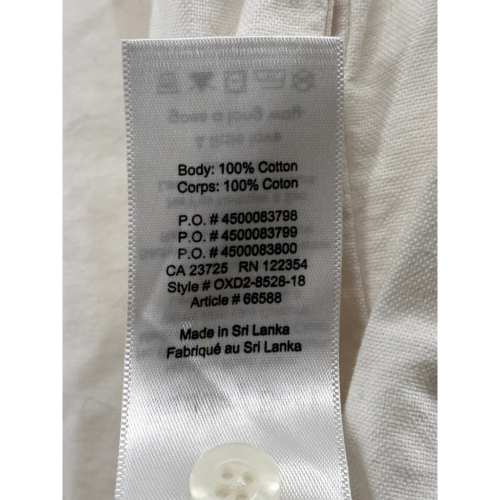 SUNDAY BEST Women's White Solid V-Neck Elbow Bell Sleeve A-Line Mini Dress SZ XS