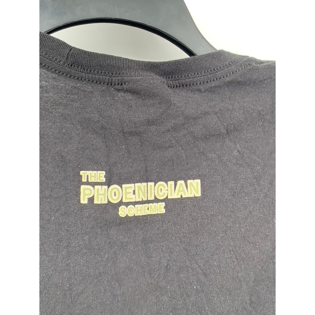 PORT & COMPANY Men’s Black The Phoenician Scene Graphic Crewneck T-Shirt SZ S