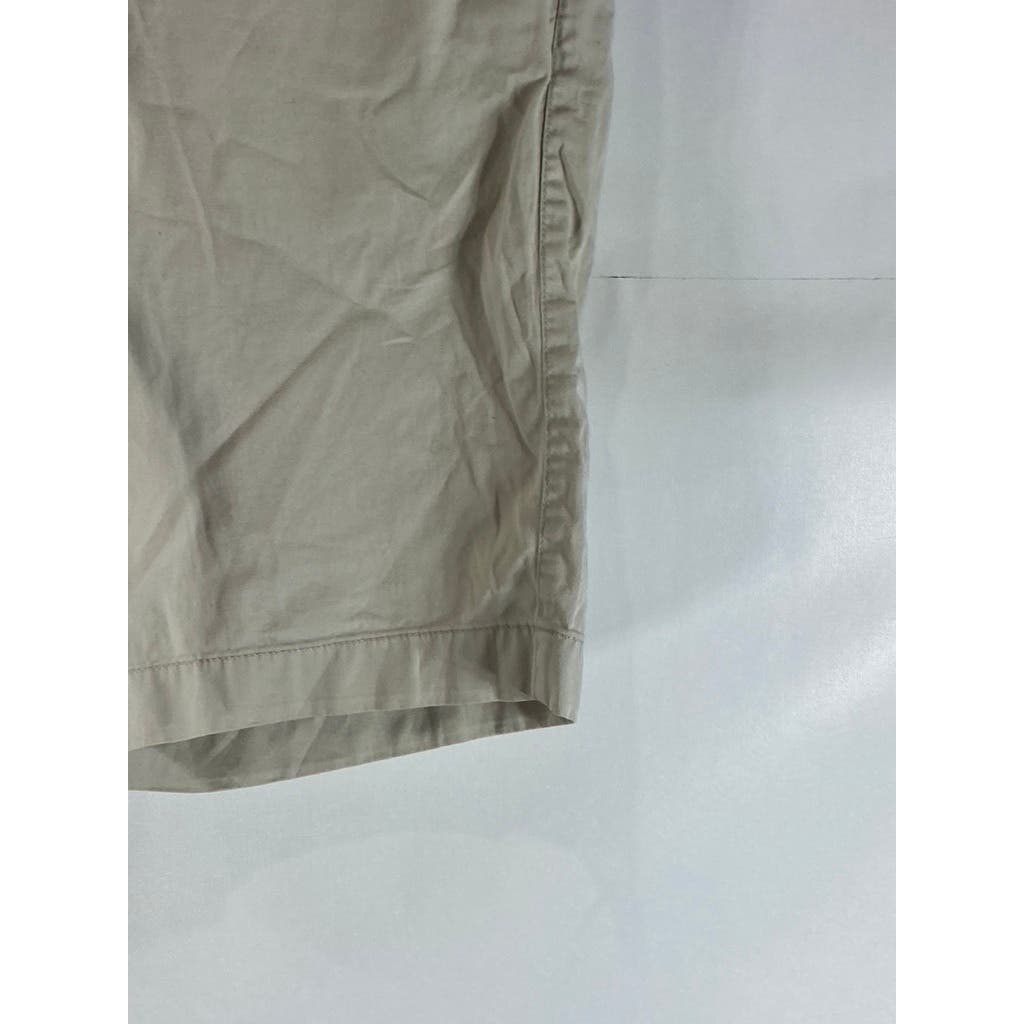 J. CREW Men's Beige Stretch 10.5" Chino Shorts SZ 33