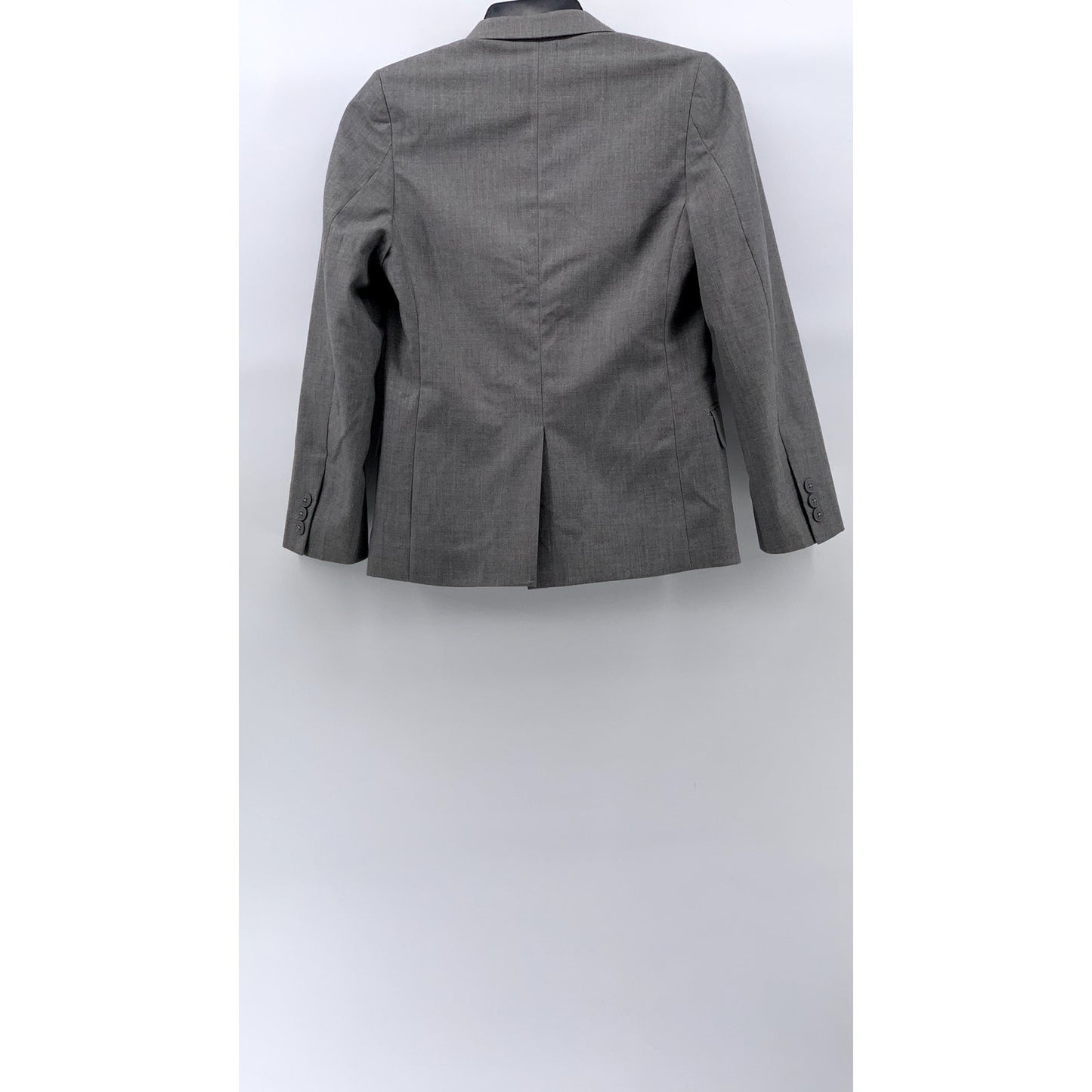 APPAMAN FINE TAILORING Boys Gray Notch Collar Two-Button Blazer SZ 12