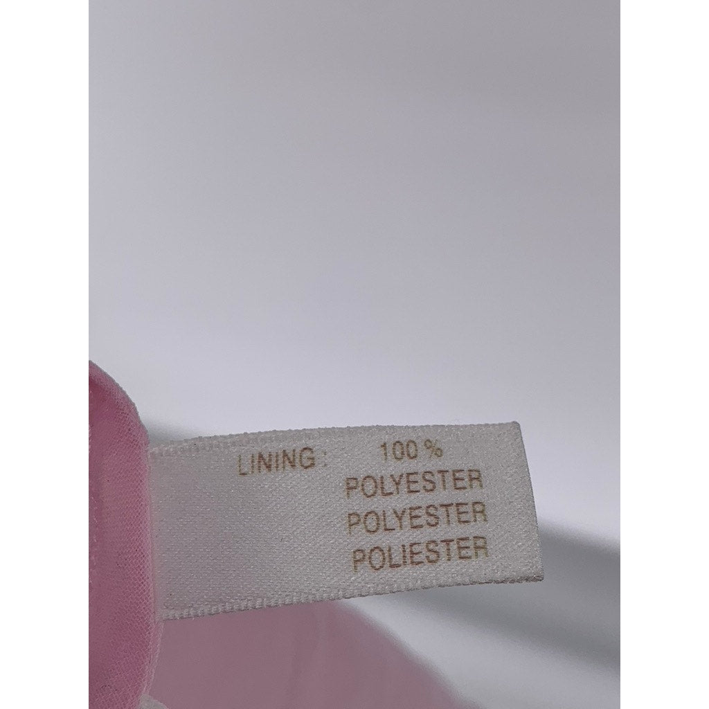 J.LO By JENNIFER LOPEZ Women's Pink Asymmetrical Geo Print Top SZ S