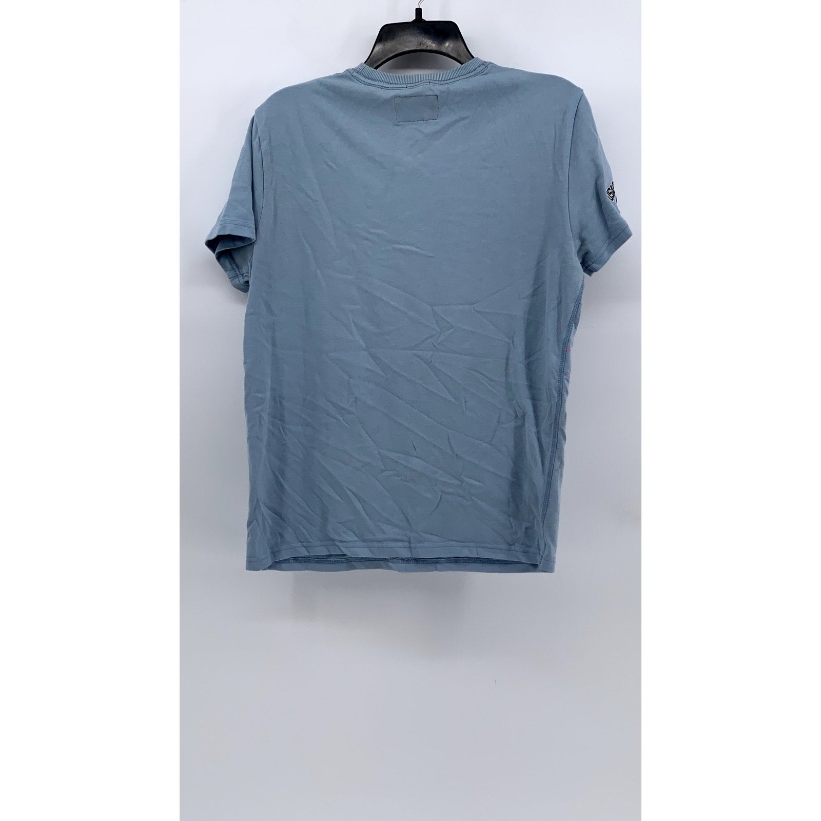 SUPER DRY Men's Blue Osaka 6 Graphic Short Sleeve T-Shirt SZ M