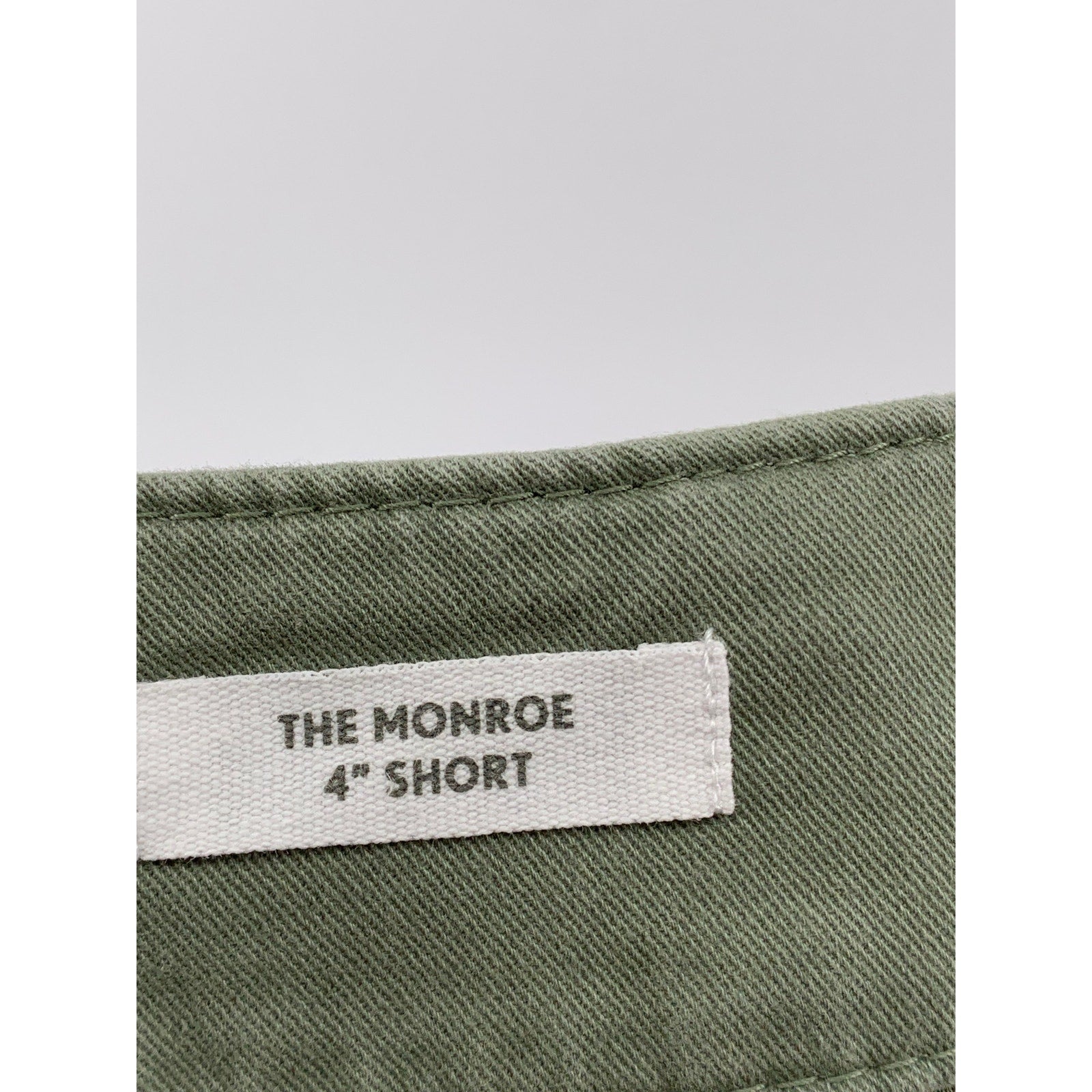 LOFT Women's Petite Olive Green Monroe Casual 4" Chino Shorts SZ 00P