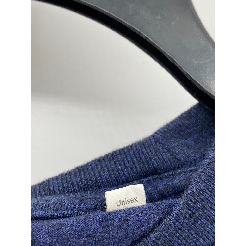 UNBRANDED Unisex Adult Navy Create Constellations Not Stars Graphic T-Shirt SZ S