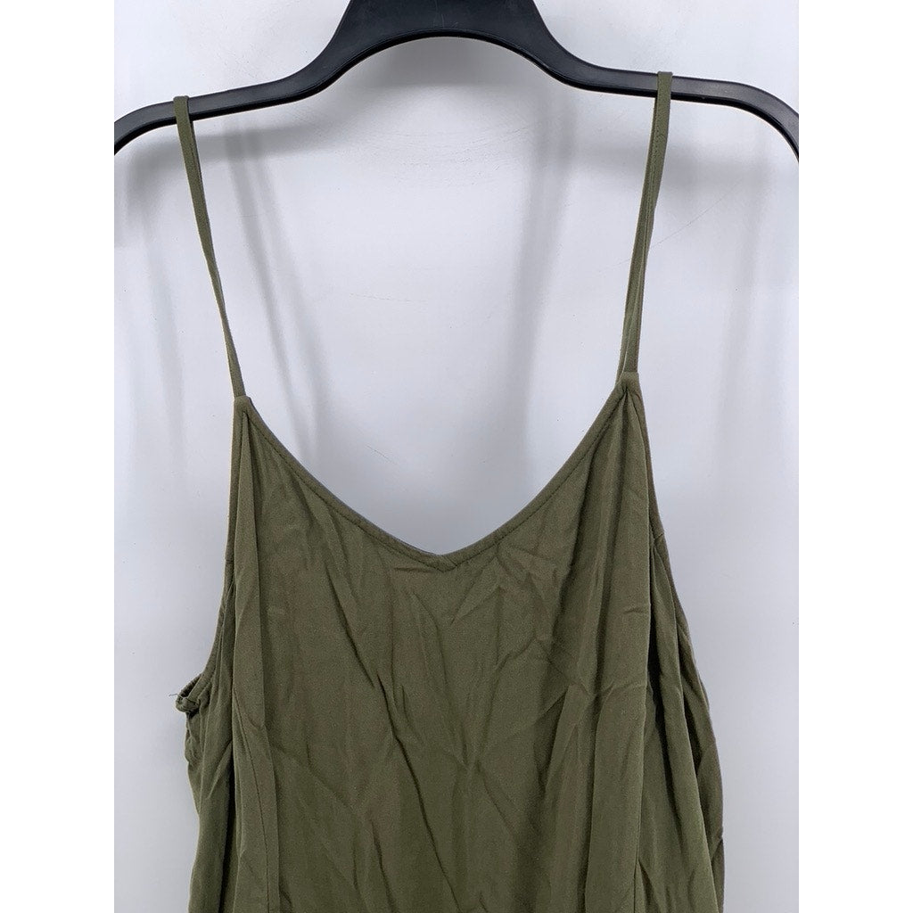 OLD NAVY Women's Hunter Pines Sleeveless Cami Romper SZ L