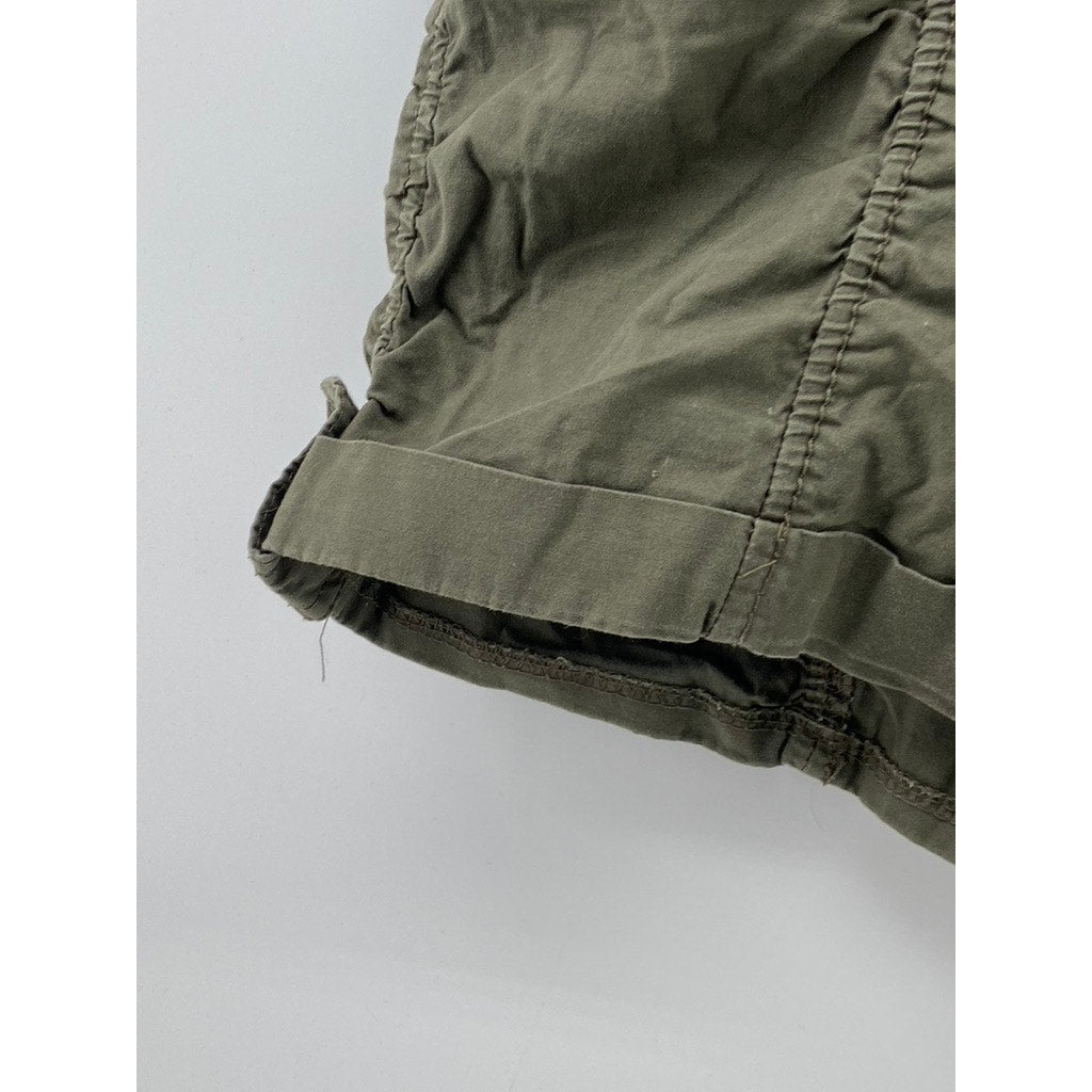 BONGO Women's Army Green Y2K Casual Shorts SZ 7