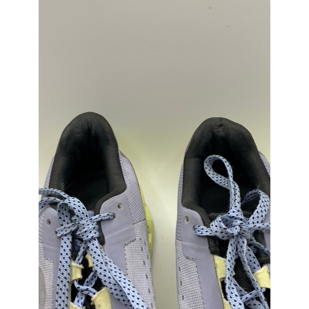 ON Women's Purple-Green Mesh Cloudmonster Sneakers SZ 8