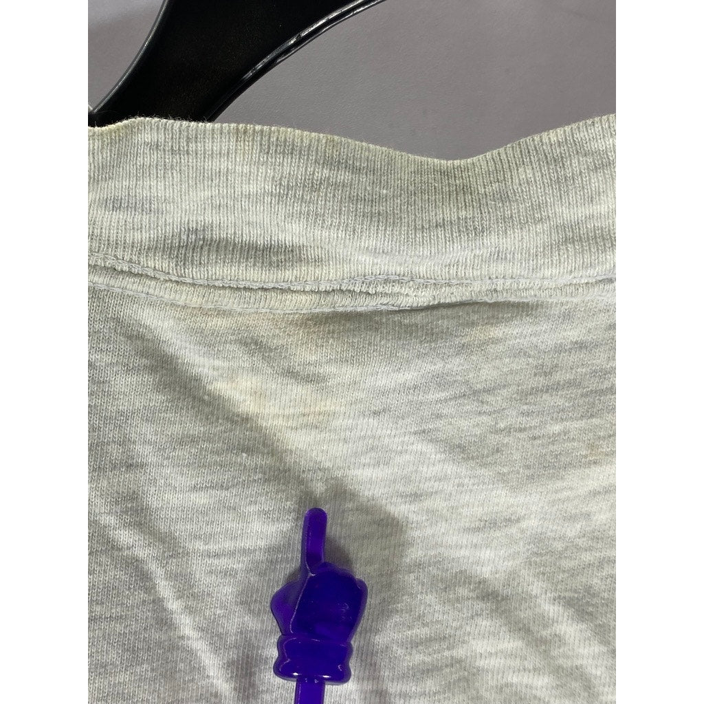 VINTAGE Men's Gray Crewneck San Francisco 49ers Short Sleeve T-Shirt SZ M