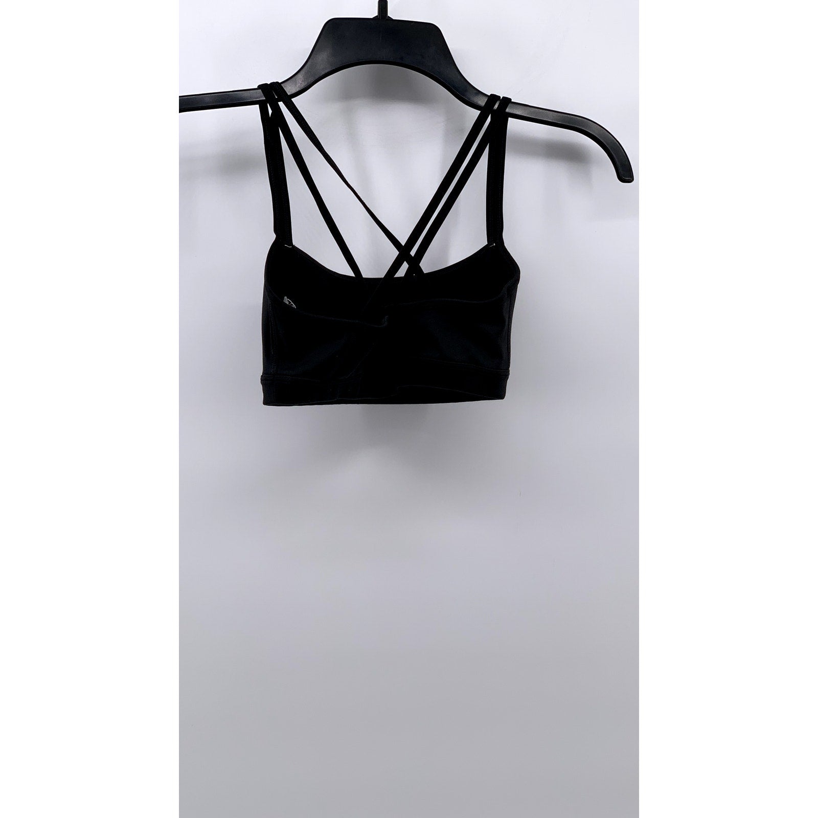 ADIDAS Women's Black Criss-Cross Back Sports Bra SZ XS