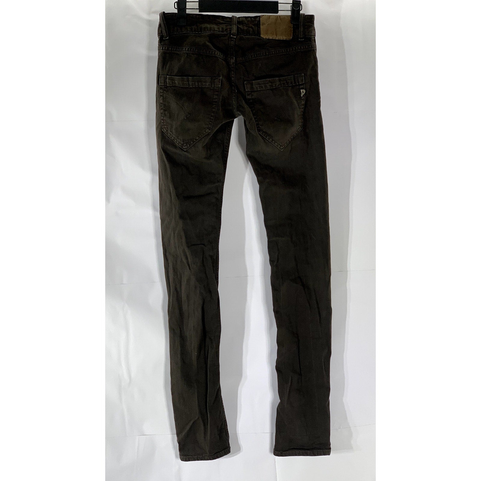 DONDUP Women's Black Solid Garment Dyed Kody Five-Pocket Skinny-Leg Jean SZ 26