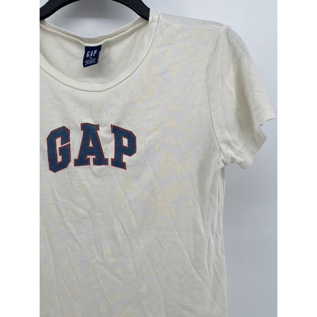 GAP Women's Cream Baby Tee Style SIZE S