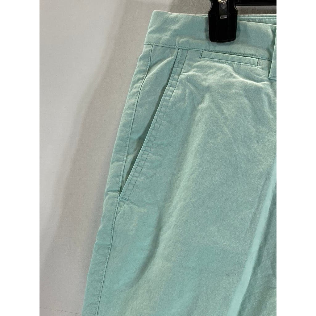 BONOBOS Men's Blue Sage Oxford Standard-Fit 9" Stretch Seasonal Chino Short SZ33