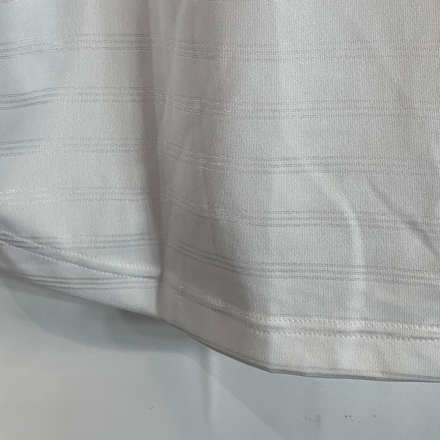 ADIDAS Men's White Performance Basics Short Sleeve Polo Shirt SZ M