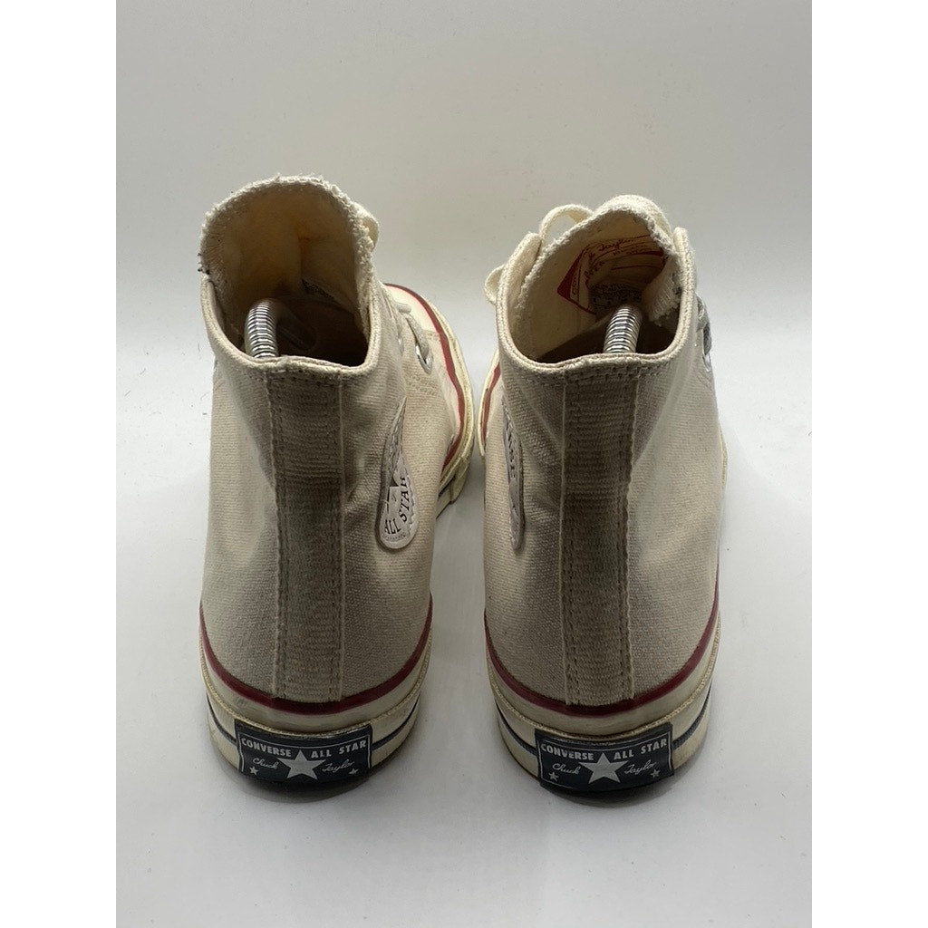CONVERSE Unisex Adult Beige Chuck 70 Canvas All-Star Hi-Top Sneakers SZ M6/W8
