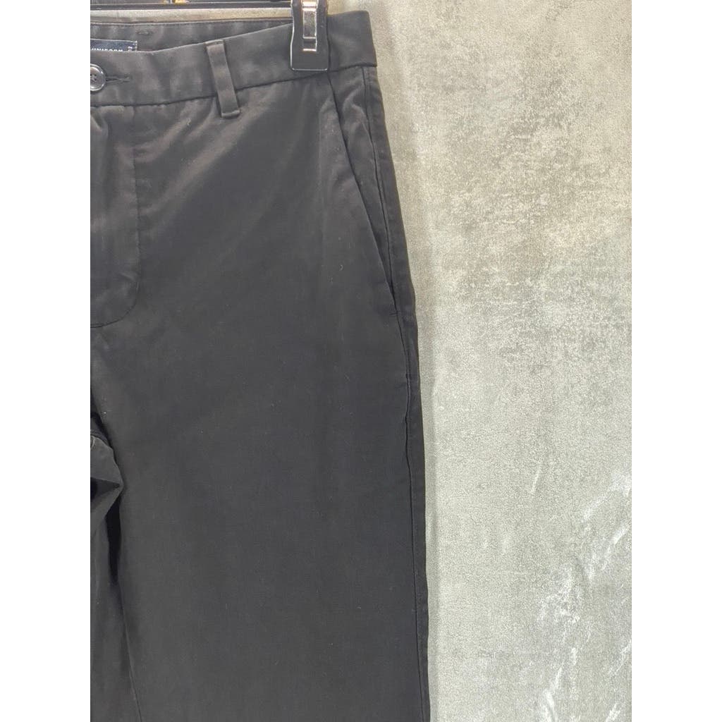 EVERLANE Men's Black Solid Uniform Slim-Fit Performance Chino Pants SZ 31X32