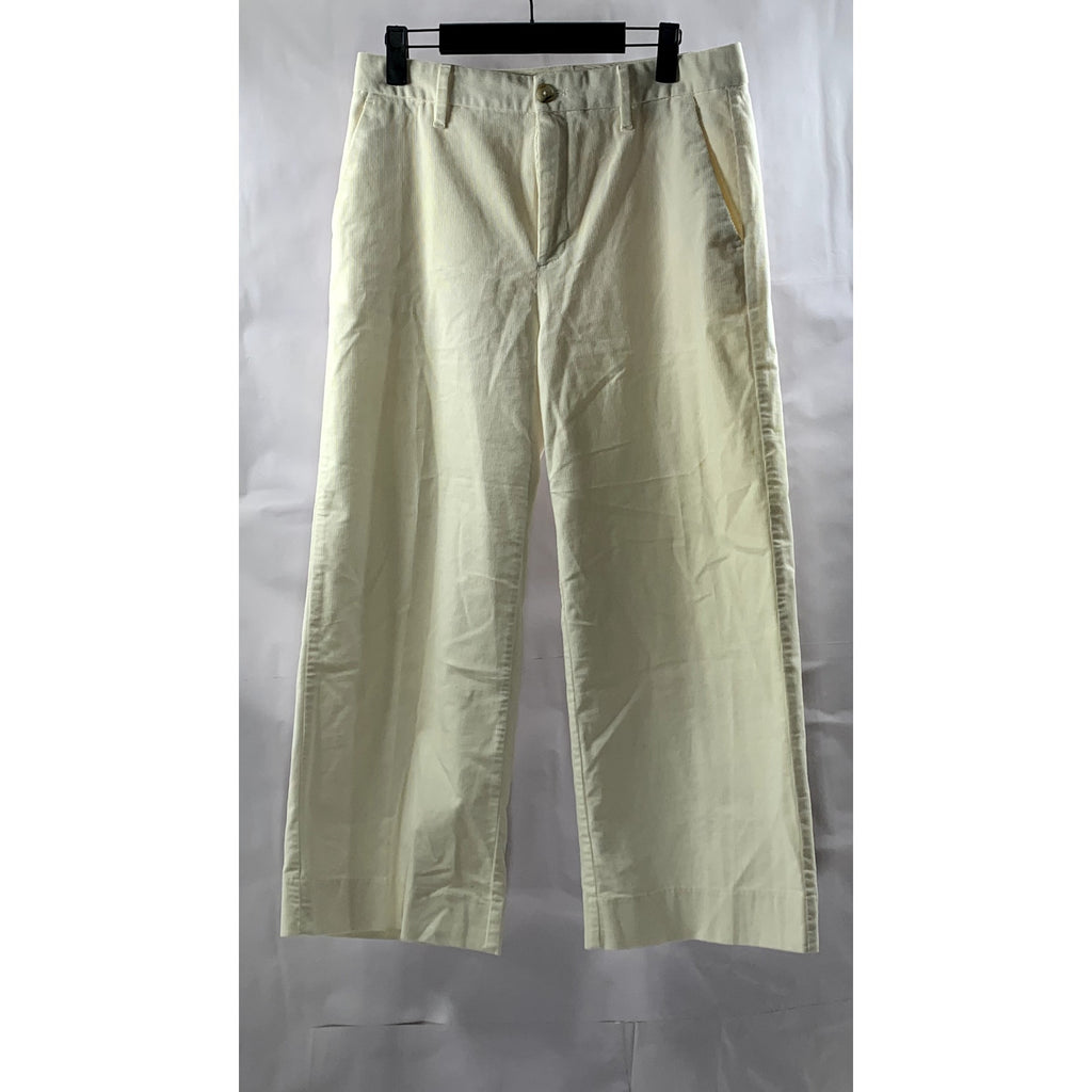 BANANA REPUBLIC Women’s Beige Wide-Leg Relaxed-Fit Pant SZ 6