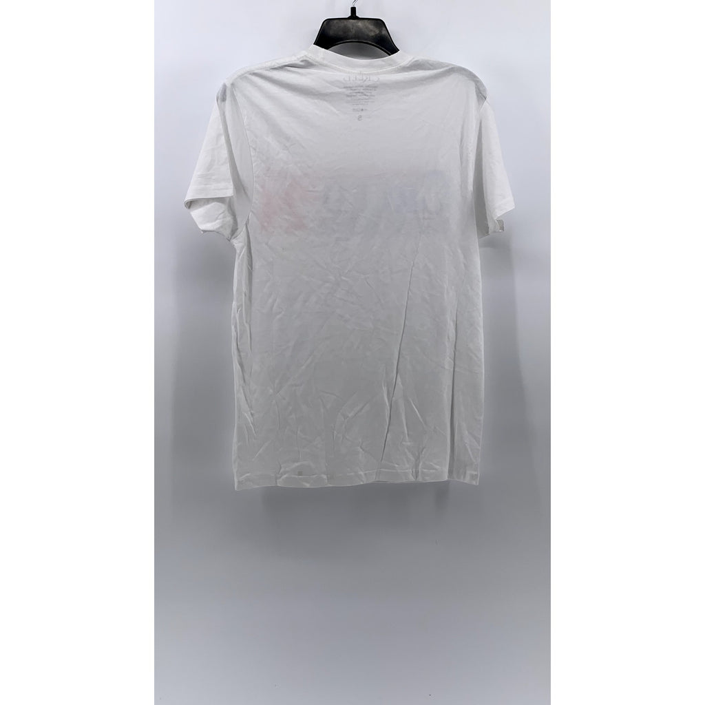 CREED Men's White Crewneck Short Sleeve T-Shirt SZ S