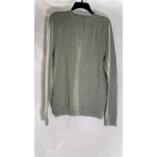 AMERICAN EAGLE Men's Gray Pullover Crewneck Longsleeve Sweater SZ M